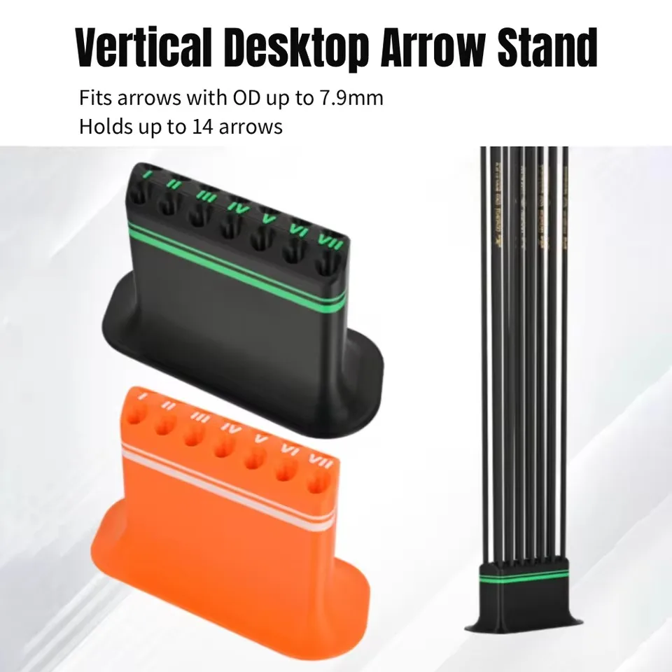 Archery Accessory Arrow Rack Desktop Arrow Quiver Arrow Shelf Arrow Holder Arrow Supporter Bow and Arrow Protective Stoarge Tool