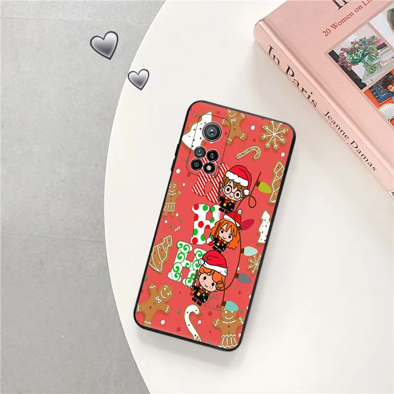 Phone Case For Redmi 10C 10A Note 11Pro 10 10s 11s Christmas Potters Owl Harries Xiaomi 10t 11t Lite Black Soft Protective Cover