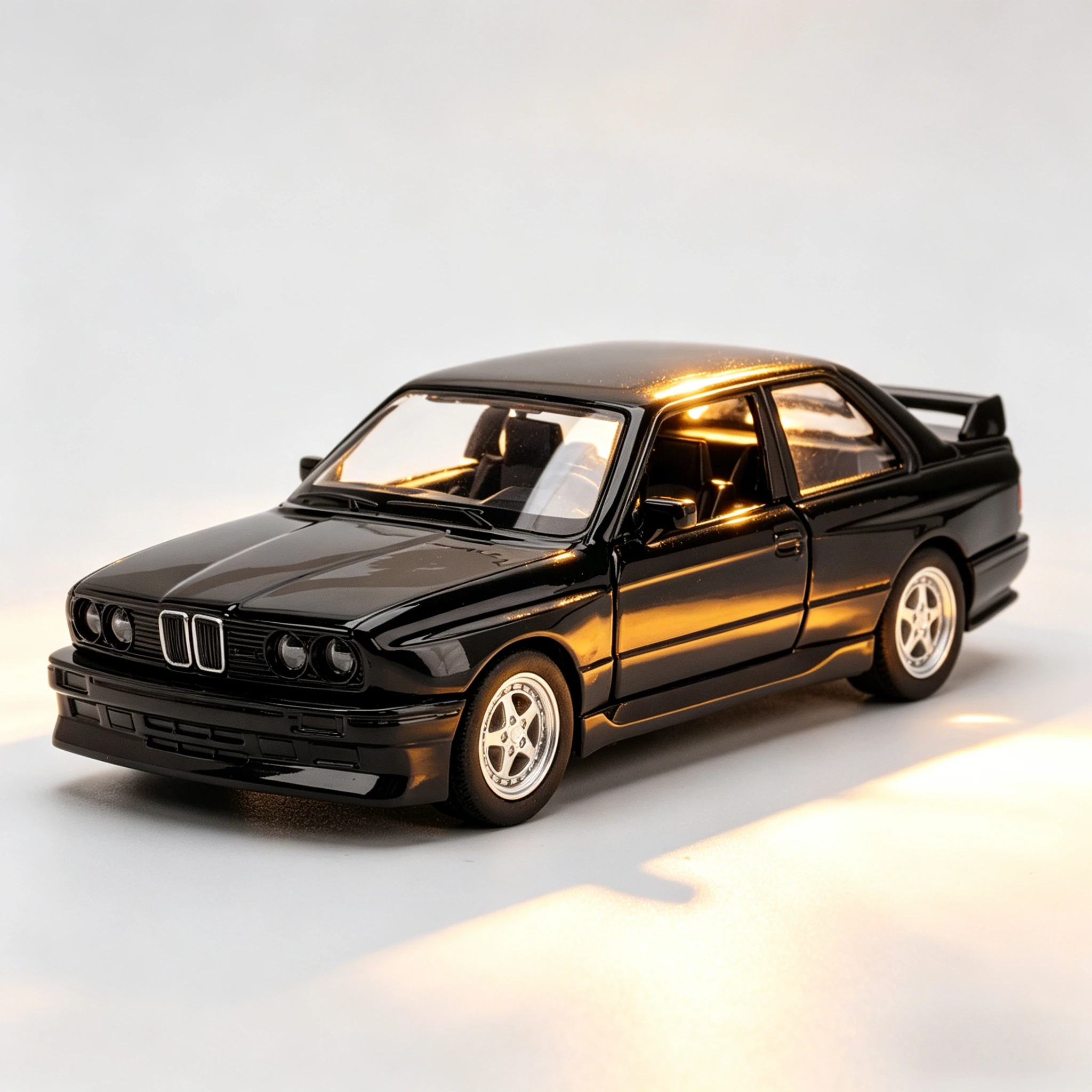 

Scale 1:36 M3 Car Models Alloy Die-Casting Toys With 2 Doors Opened Pull Back Function Vehicle Toy For Kids Children's Gifts