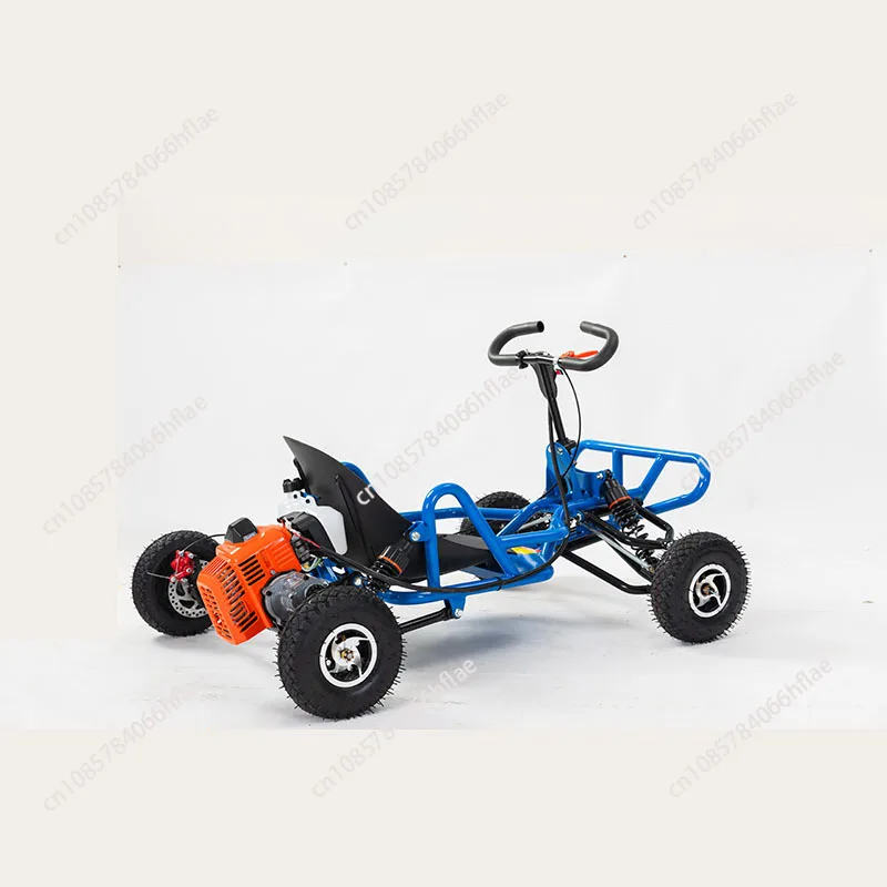 Adult 4 Wheel Off-Road Beach Go Kart Chain Driven Pedal Drift Kart for Playground Entertainment