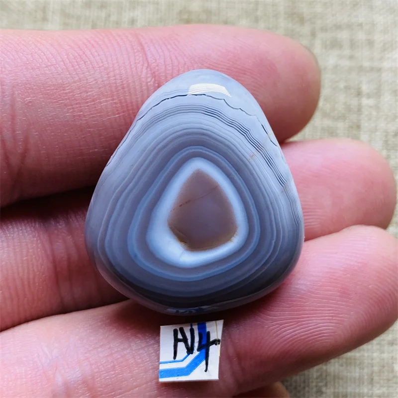 Natural Persian Gulf Agate Energy Stone Chakra Healing Crystal Home Ornament