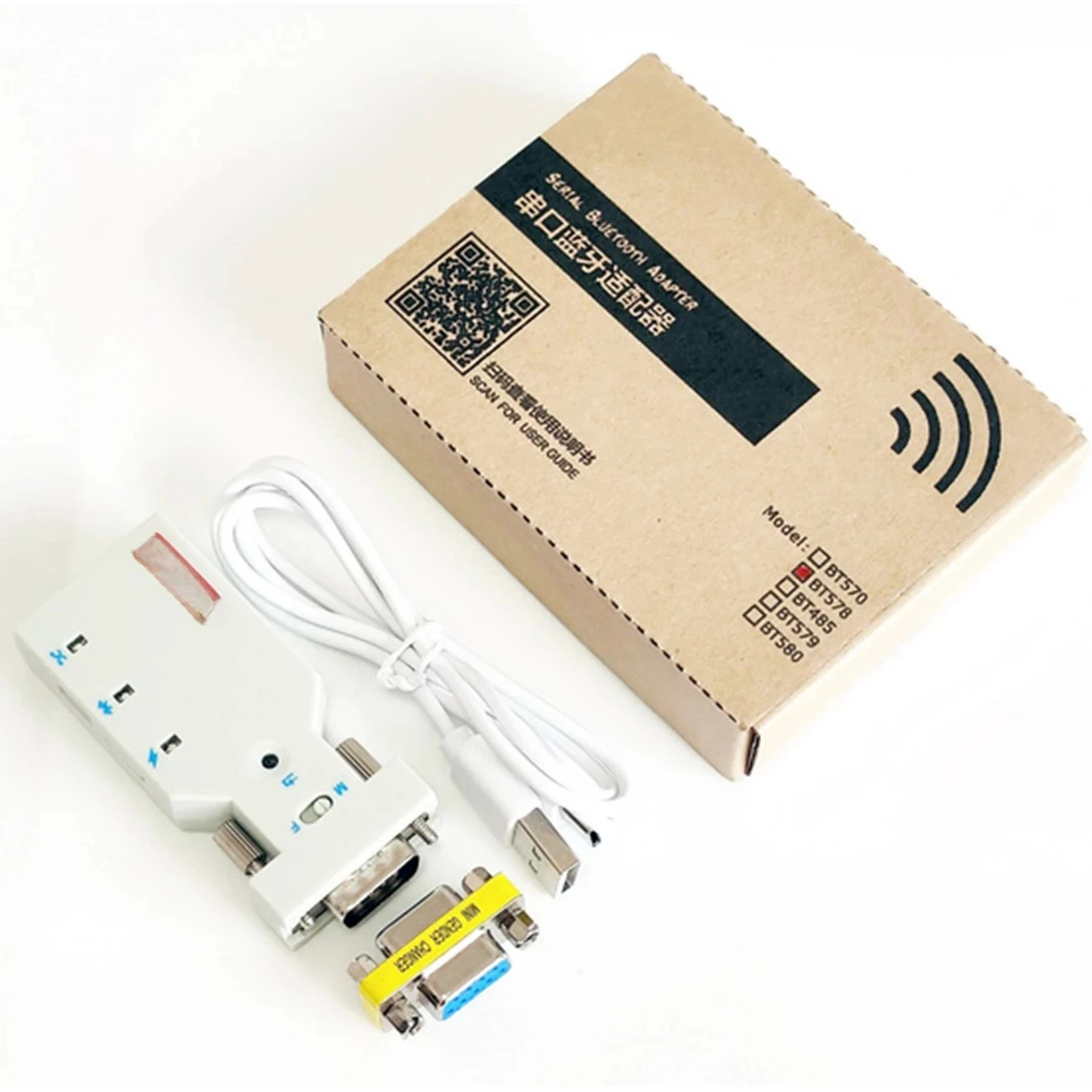 BT578 V3 RS232 Wireless Male And Female Master Slave Universal Total Station Serial Port Compatible Bluetooth Adapter