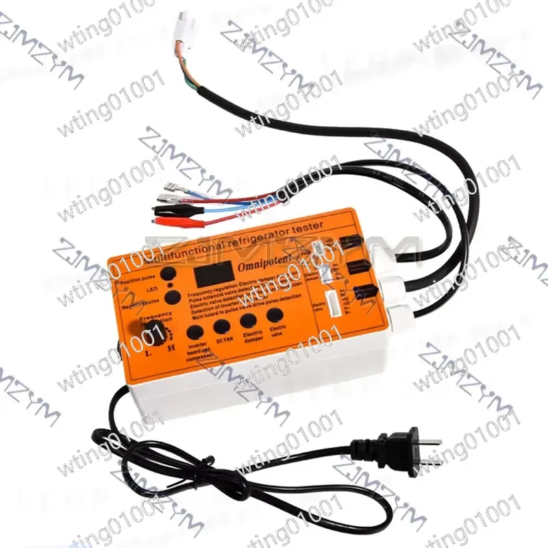 for Refrigerator Inverter Board Compressor Solenoid Valve Fan Air Door Electric Valve Tester Fault Diagnostic Tool English