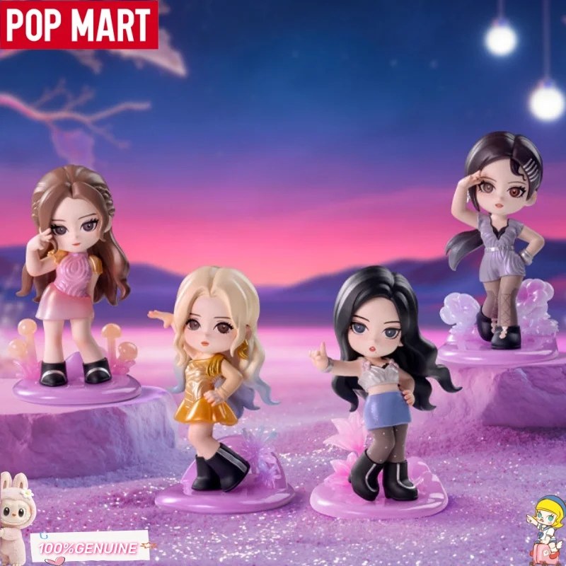 POPMART Aespa Memorable Picks Series Blind Box Figure Collectible Toy Desktop Ornament Creative Gift For Fans Adult Collectors