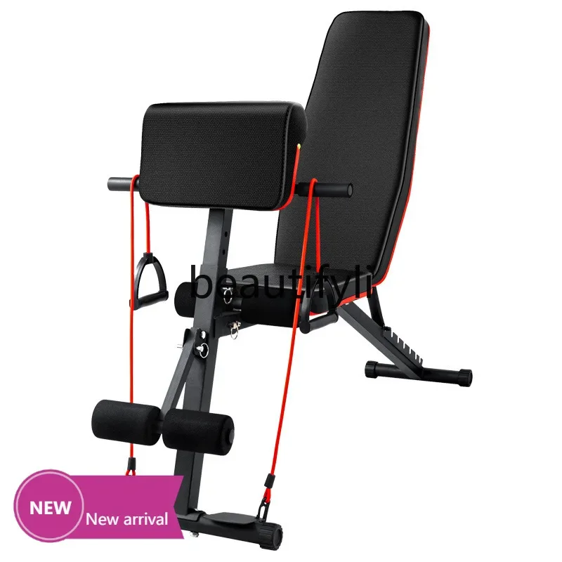 

Dumbbell Stool Sit-ups Fitness Equipment Home, Auxiliary Multifunctional Abs Board Fitness Chair
