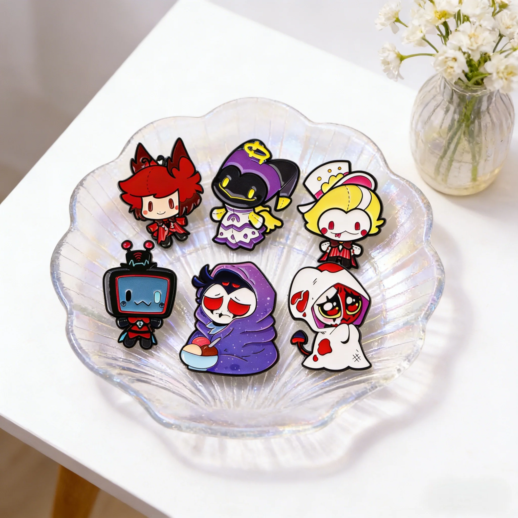 

Cute Anime Figures Enamel Pins Cartoon Animals Brooch Pin Lapel Pin Badge on Backpack Clothing Accessories Fashion Jewelry Gifts