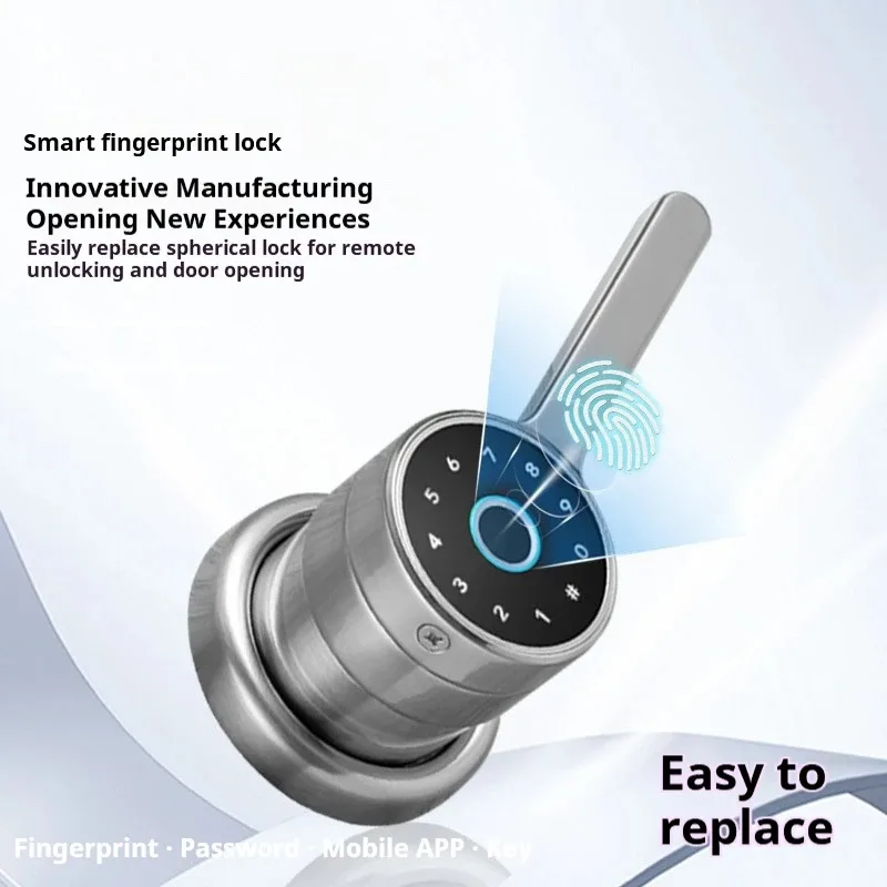 Innovative Manufacturing Smart Locks Easy Remote Unlock and Door Opening Replacing Spherical  with Comfort