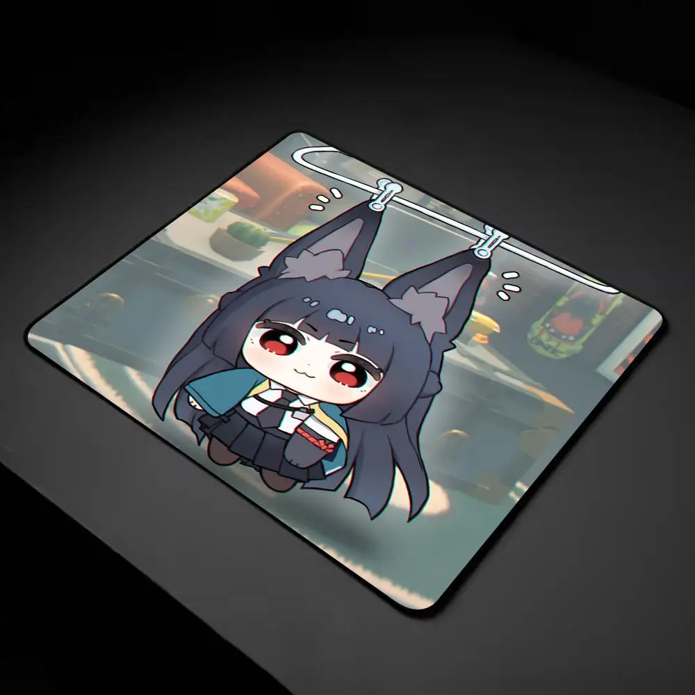 Alfombrilla de ratón Hoshimi Miyabi ZZZ, alfombrilla de ratón pequeña de goma de dibujos animados, ordenador de escritorio, teclado de oficina, juego Genshin e-sports