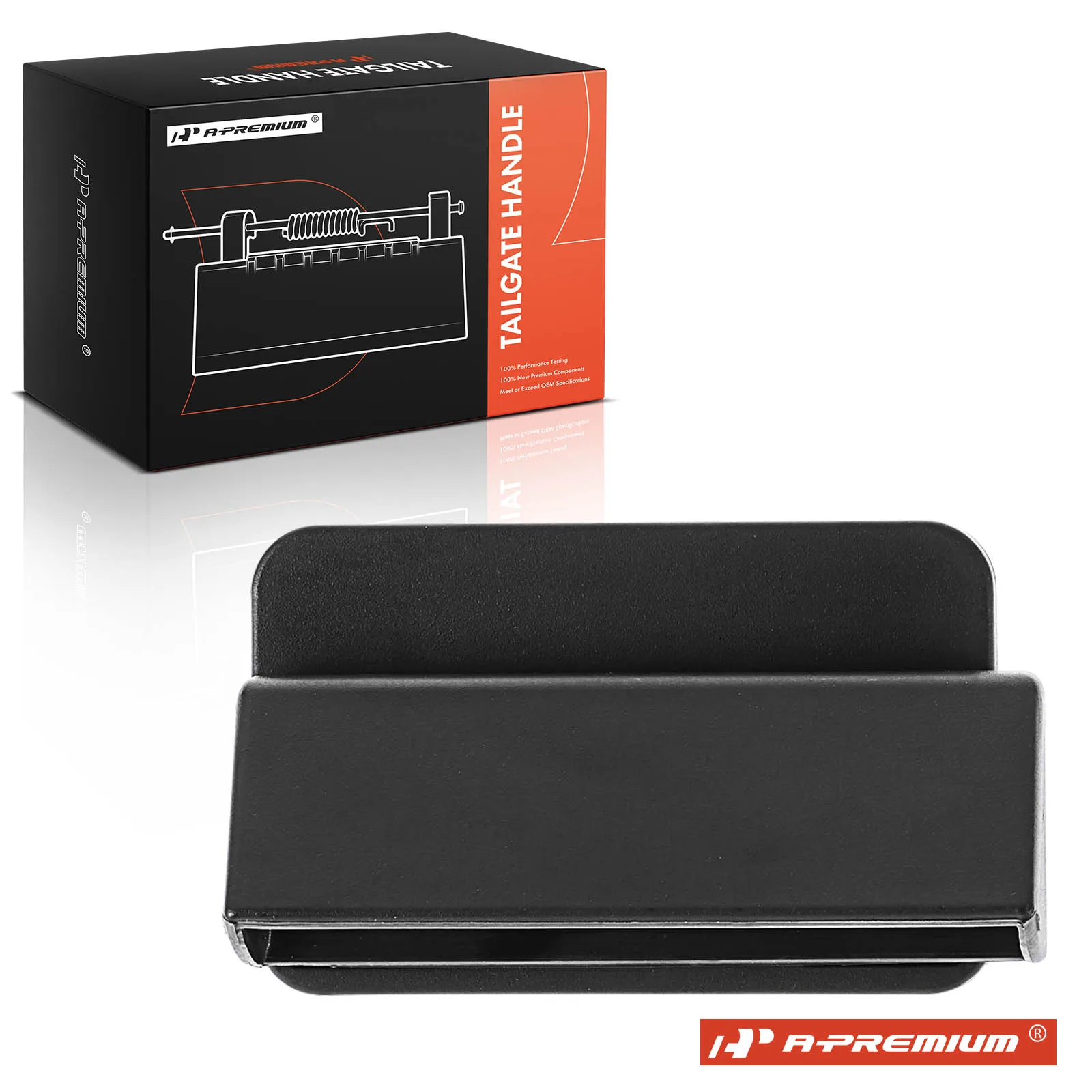 A-Premium Smooth Black Tailgate Handle for Nissan Pathfinder 2008-2012