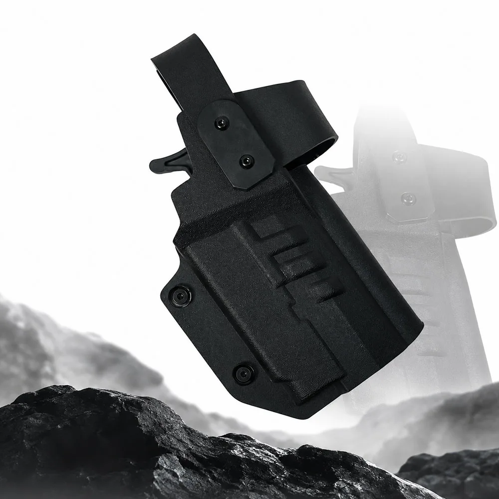 92A/B Tactical Drop Leg Holster Level 2 Retention Quick Release Pistol Case Elastic Thigh Strap for Beretta Nitecore NPL25 GL