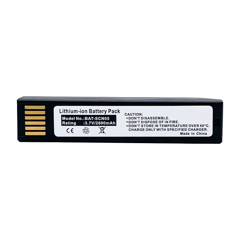 2600mAh 3.7V Compatible with BAT-SCN05 1952 1902 1452 1981i GSR GHD barcode scanner battery