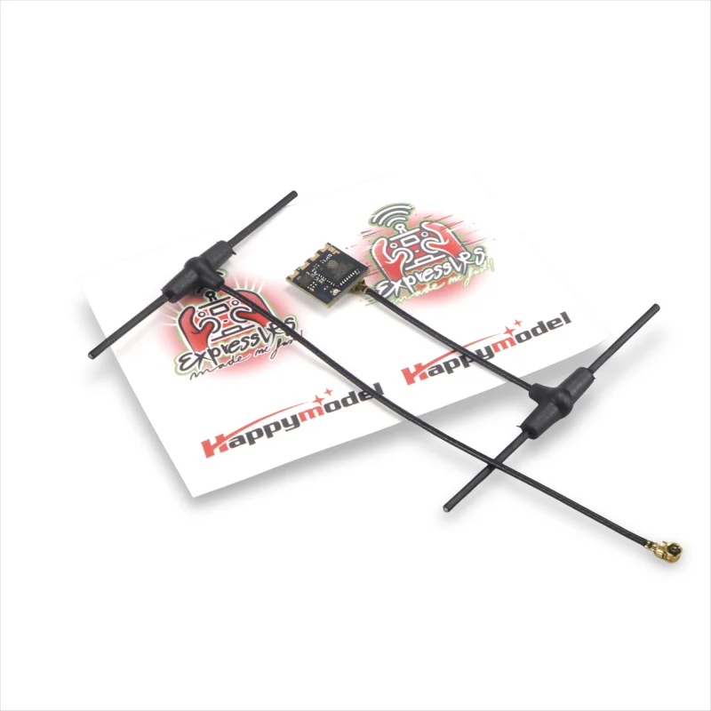 Import Happymodel EP1 RX 2.4G ExpressLRS Receiver 500Hz Refresh Rate Ultra-light Nano Size forRC Airplane FPV Long Range LR4/LR7