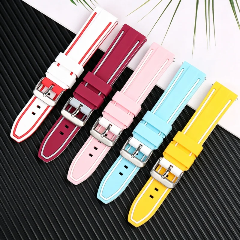 20mm Soft Silicone Watch Strap For Omega X Swatch Joint MoonSwatch Waterproof Diving Replacement Wristband Watch Accessories