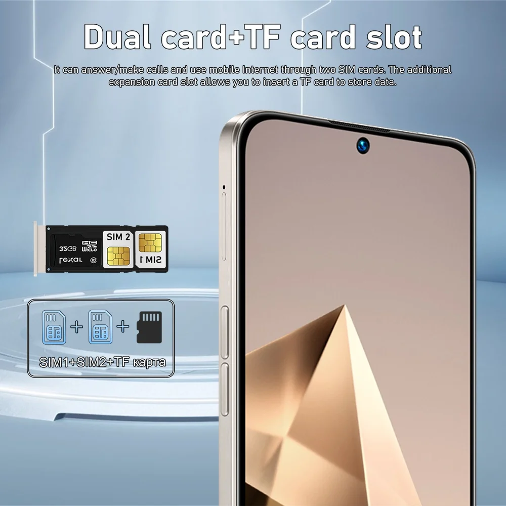 K-Touch Smartphone C27 Ultra Mobile Phones Android Cell Phone 7.3inch HD 22G+2TB 48MP Smartphone 7800mAh 4G 5G Dual SIM WIFI Unlocked Global
