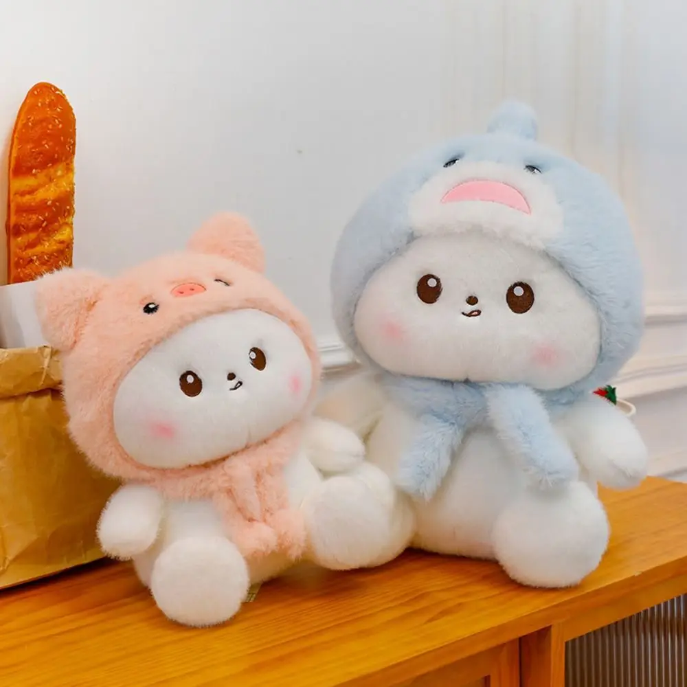 

Pig Cact Turn Plush Toys 35cm PP Cotton Shark Cat Stuffed Toys Lovely Stuffed Cartoon Stuffed Dolls Birthday Gift
