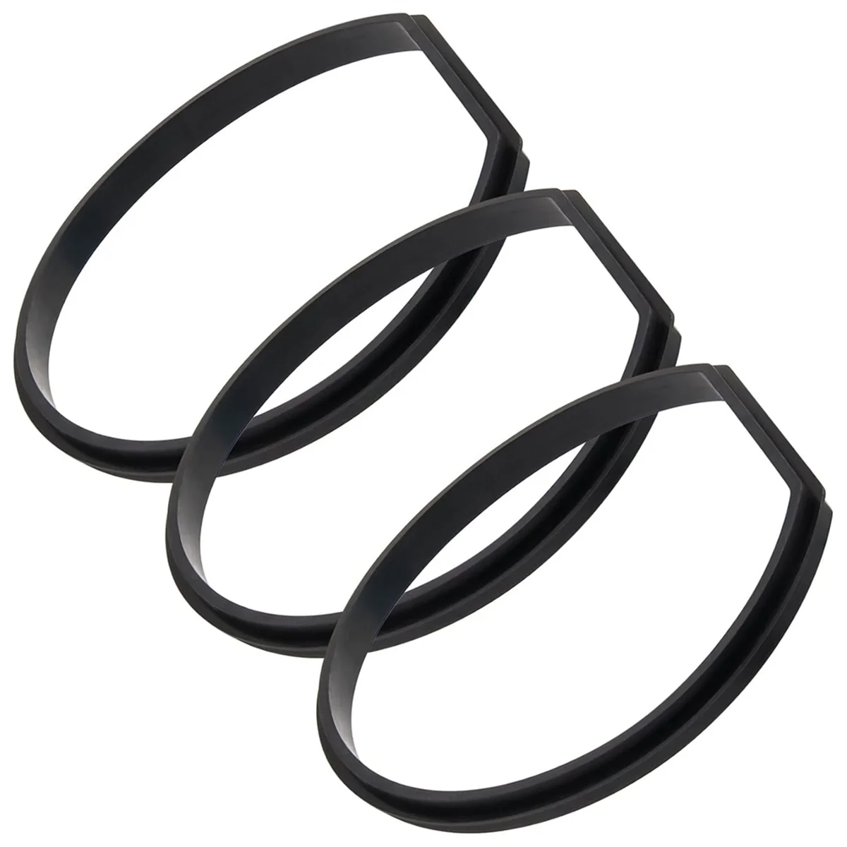 Replacement Gasket for Ryobi 18V Stick Vacuum Dust Bin Lid, Compatible with PCL720, PBLSV716, PBLSV717 (3/Pack)