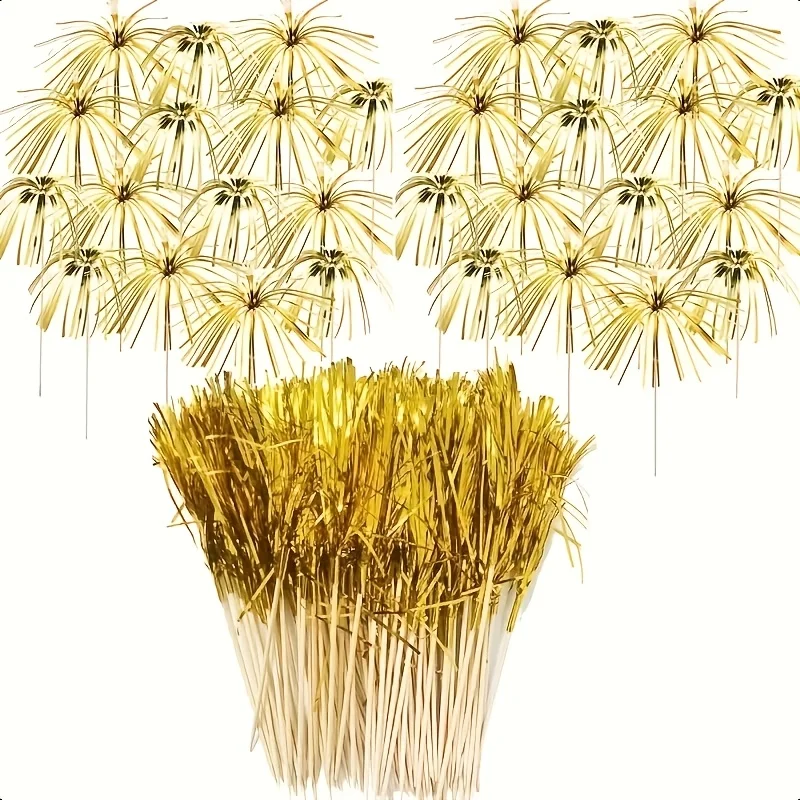 

Disposable Cocktail Decoration Umbrellas Octagonal Umbrella Picks Miniature Umbrella Picks Fruit Picks Festive Cake Decorations