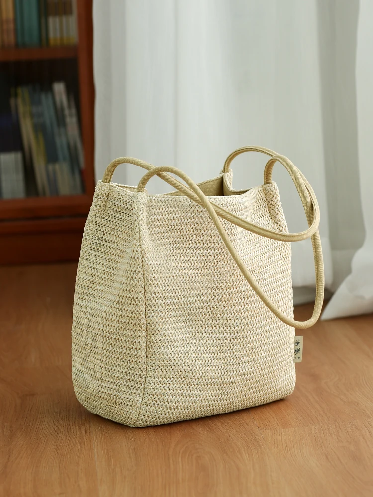

Woven bag lazy wind summer straw bag shoulder bag design