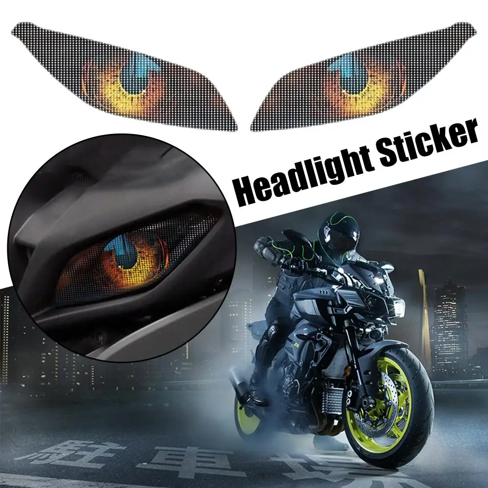 Suitable For Yamaha Tracer 9GT 21-24 Waterproof Headlight Sticker Modified Headlight Protection Sticker Headlight Decoration