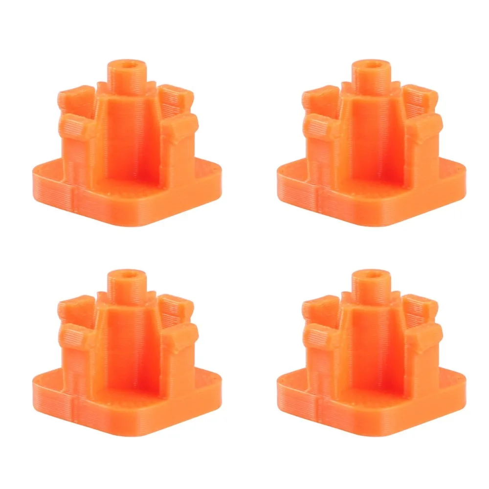 4PCS Ceramic Material Filament Inlet Protector High Hardness Feed Port Design AMS Guard Protector for Kobra 3/S1C