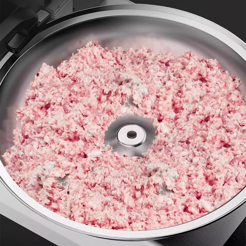 250W 상업용 전기 야채 쵸퍼 전문 만두 스터핑 믹서 전기 고기 가공기