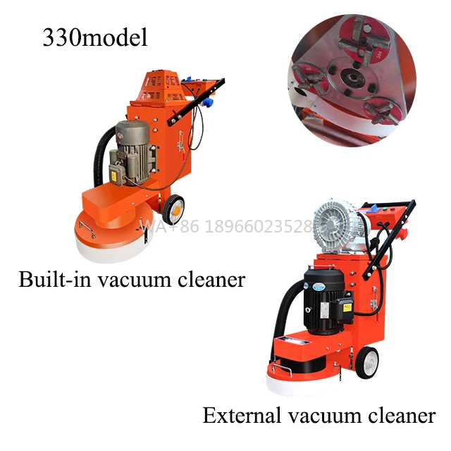 

Professional Concrete Floor Grinder 330 Electric 220V Epoxy Removal Polishing Machine for Sale