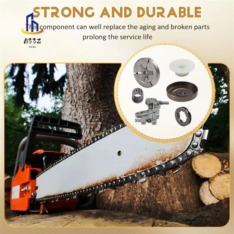 

A33Z-Clutch Sprocket Rim Drum For Chinese 4500 5200 5800 45Cc 52Cc 58Cc Oil Pump Worm Gear Bearing Kit Chainsaw