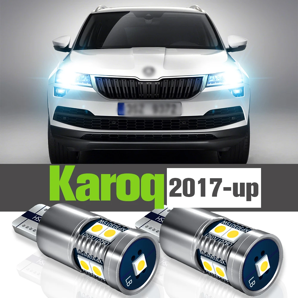 

2x LED Parking Light Accessories Clearance Lamp For Skoda Karoq 2017 2018 2019 2020 2021