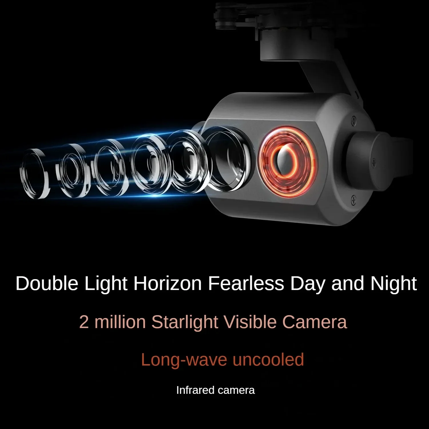 NCZOBOE LockPrecision Strike, FPV Rac Drone Intelligent Identification Group AI Visual Guidance Module Automatic Track