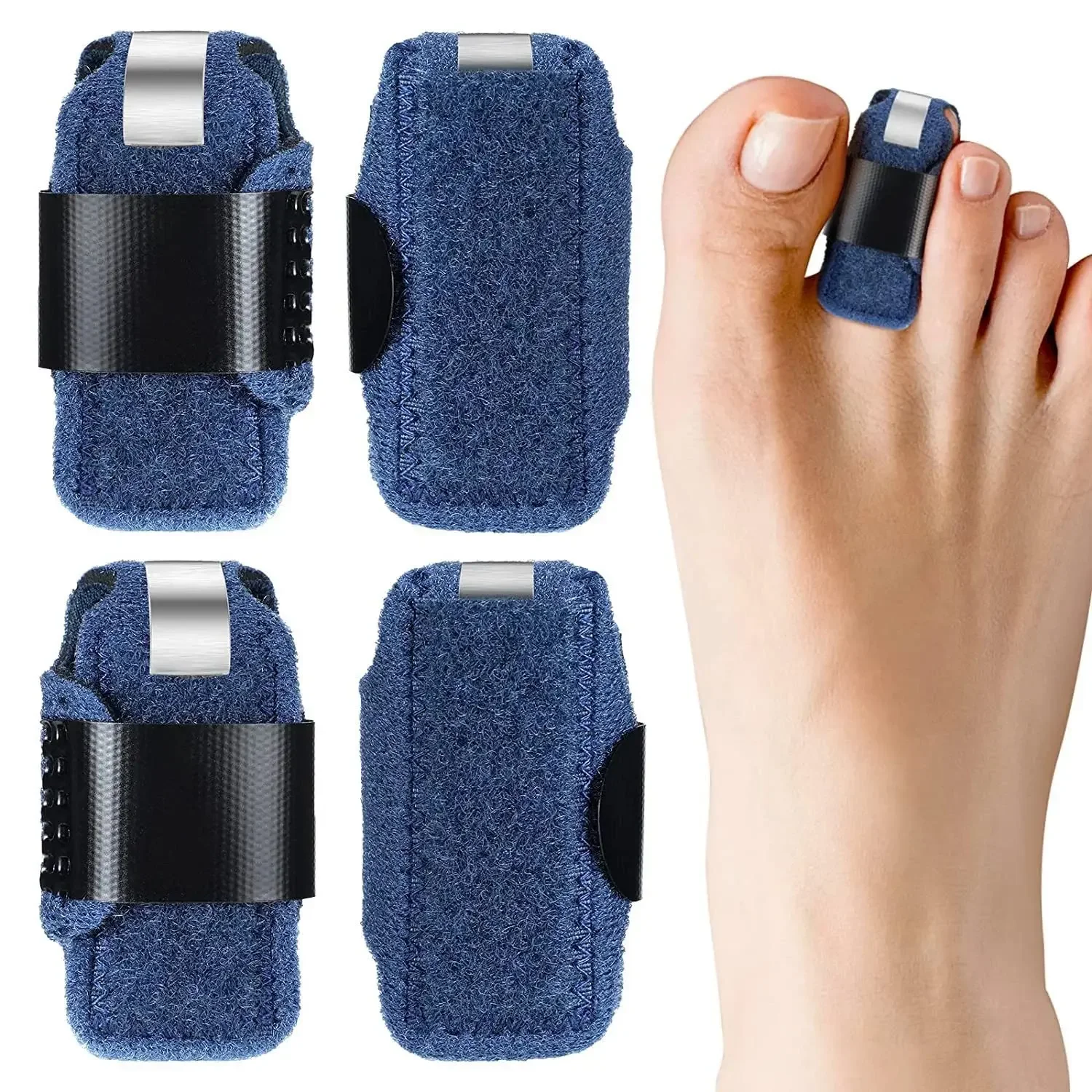 

Toe Straightener for Hammer Toe Corrector for Women Toe Brace Toe Splint Hammertoe Splint Toe Wrap Toe Covers Broken