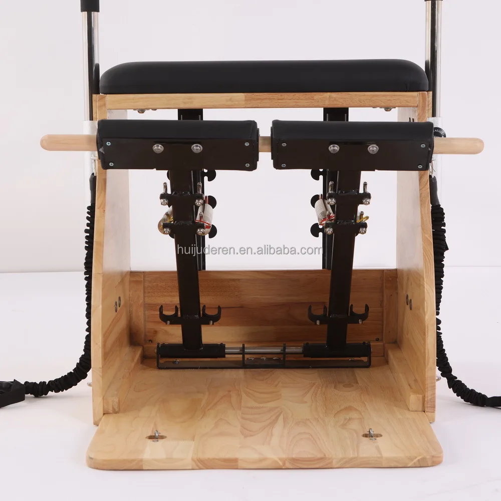 DEREN Pilates Combo Chair Body Balance Step Chair With Arm Loops
