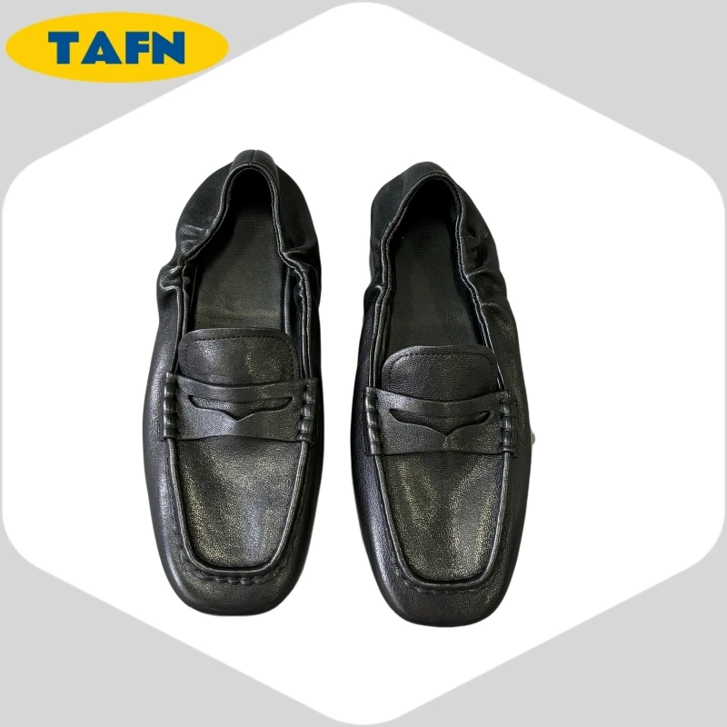 

Sheepskin Loafers Nice All-Matching Comfortable Simple Lightweight Women’s Loafers for Spring and Summer AE2112