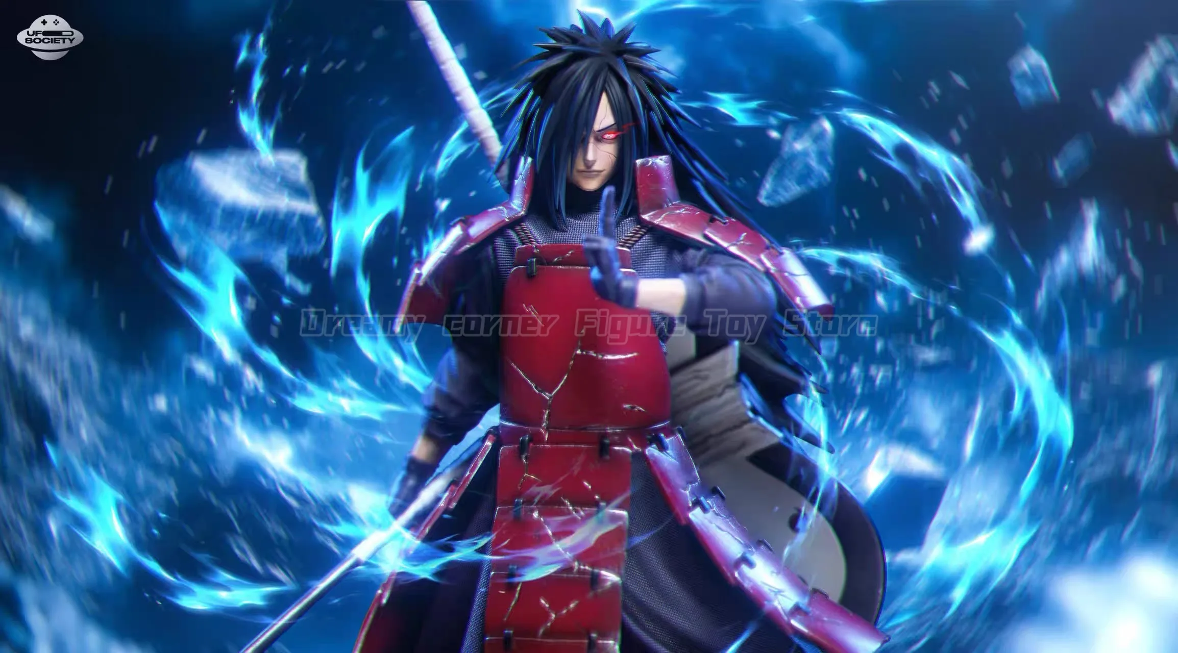 

В наличии: Оригинальная коллекционная фигурка Ufo Society Uchiha Madara в масштабе 1/6, модель для подарка.