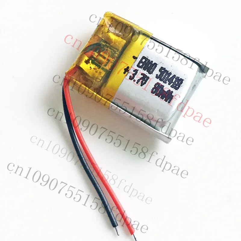

OK OK 3.7V 501418 80mAh Lipo Polymer Rechargeable Battery For Headphone Watch Camera
