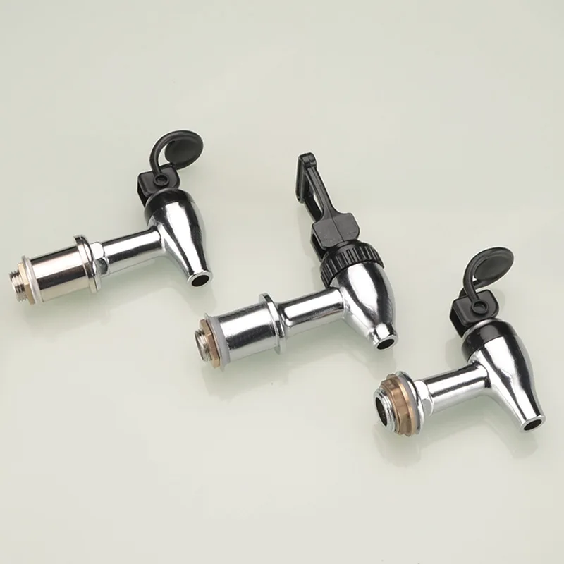 3/8 1/2 Long Thermal Insulation Bucket Faucet Switch Accessories Milk Tea Soy Milk Bucket Press Faucet