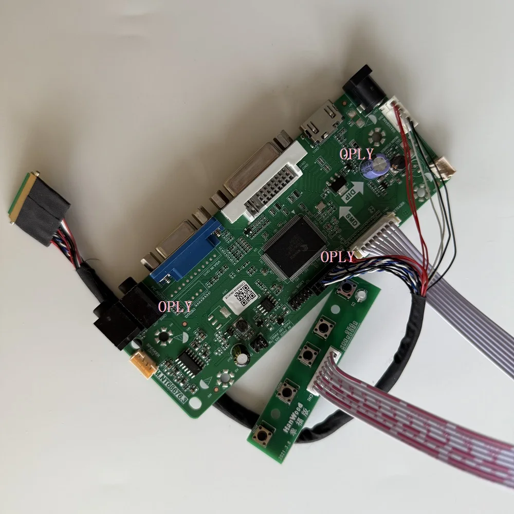 

M.NT68676 Комплект платы контроллера HDMI-совместимый DVI VGA для LTN101AL01-F01/C01 LTN101AL01 10,1 "1280X800 светодиодный монитор DIY