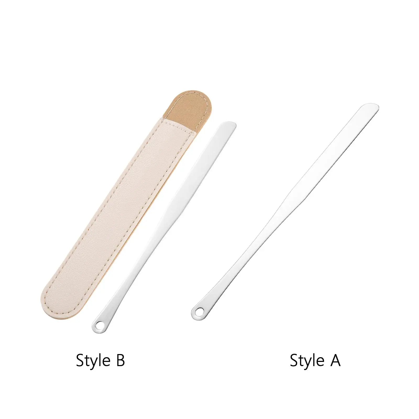 Makeup Spatulas Facial Cream Mixing stamp Washable Reusable Skincare Cosmetics Mixing spade for Eye Shadow, Teen Grandma