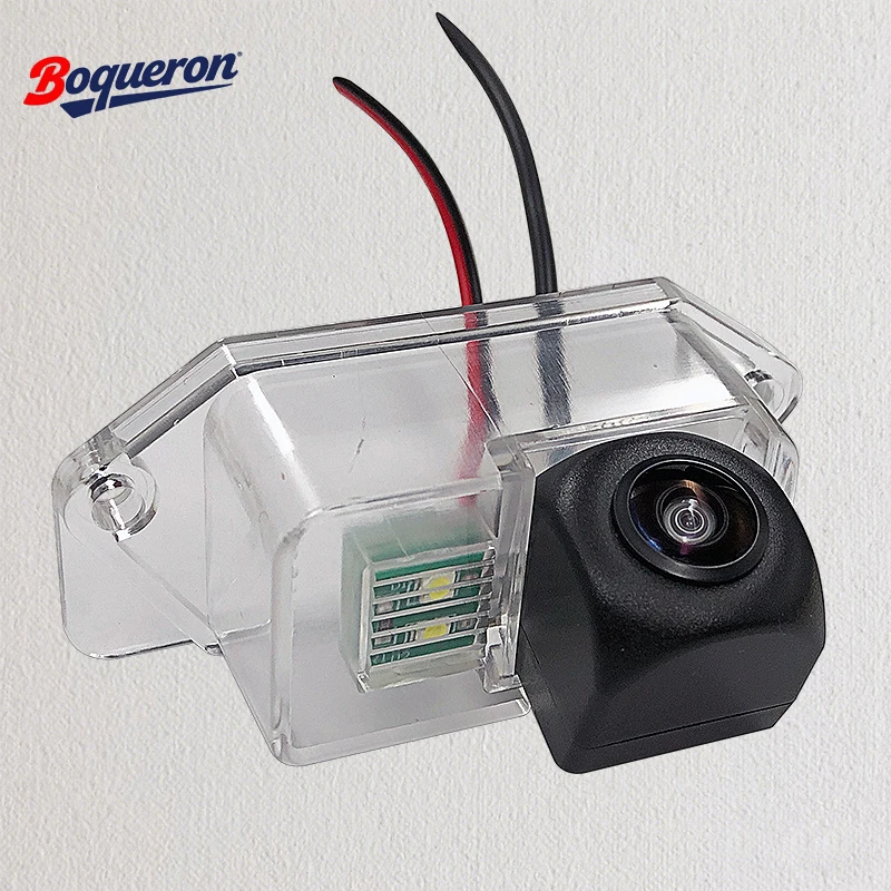 Cámara de visión trasera de marcha atrás para coche, ojo de pez AHD 720P, para Proton Inspira, Mitsubishi Evolution GTO 3000GT Dodge Stealth Pajero