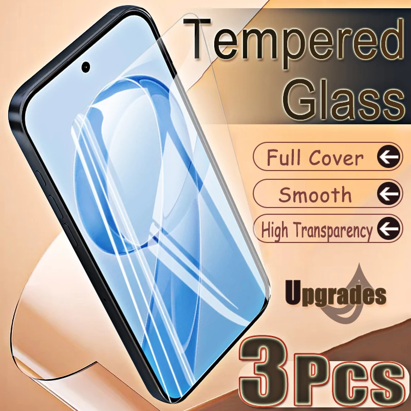 

3 шт., 9H, защитное стекло с защитой от отпечатков пальцев для Redmi K90 Pro Max K 90, защита от взрыва, HD-пленка, полное покрытие