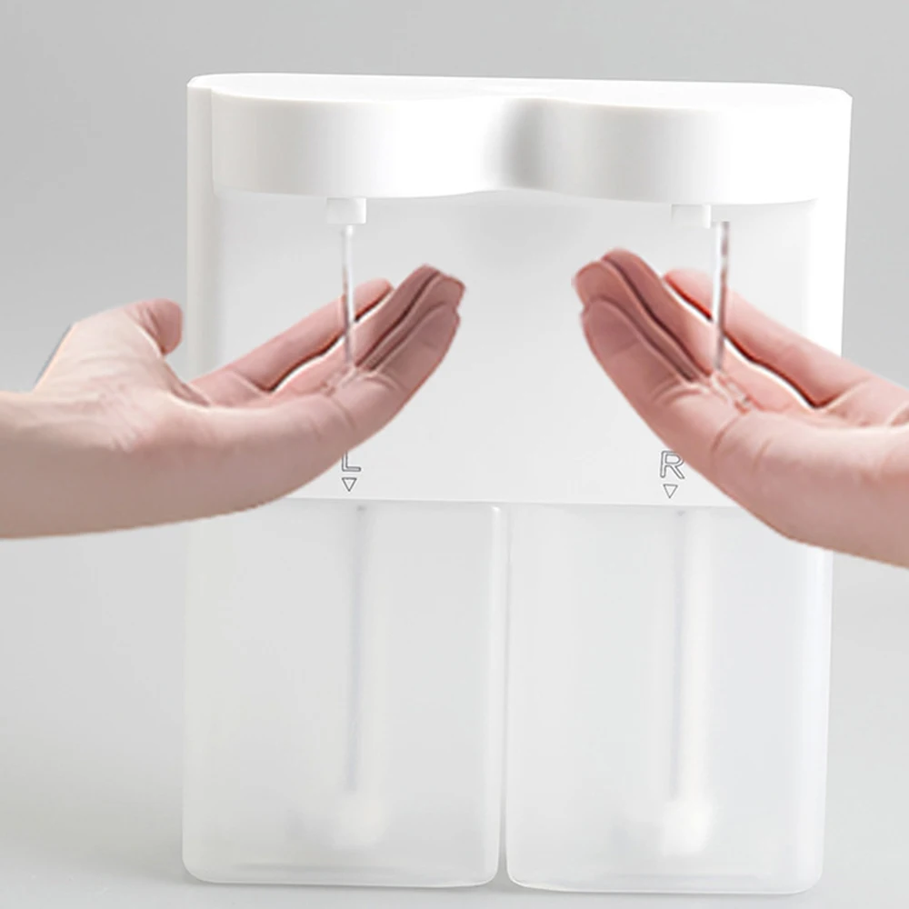 2-in-1 Automatic Induction Detergent Machine Hand Sanitizer Machine Household Wall Mounted Automatic Induction Foam Hand Soap