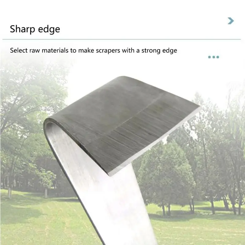 A2UD Bark Spud Scortecciatore Strumento Pelatronchi Strumento per rimozione della corteccia Sarchiatore per crepe per patio