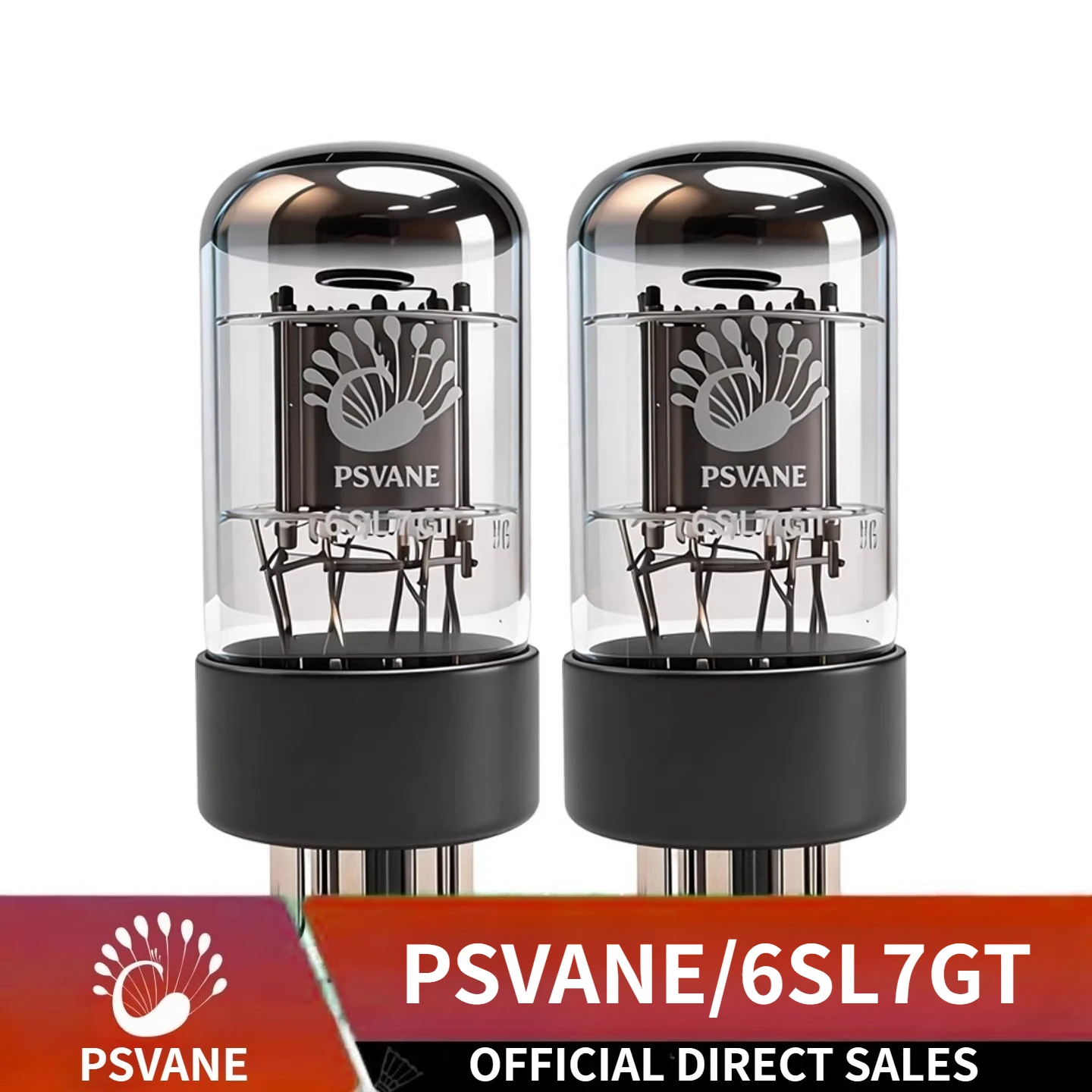 PSVANE Classic Series 6SL7GT Electronic Tube | Compatible with 6N9P/6H9C | Balanced Sound Quality, Stable and Durable