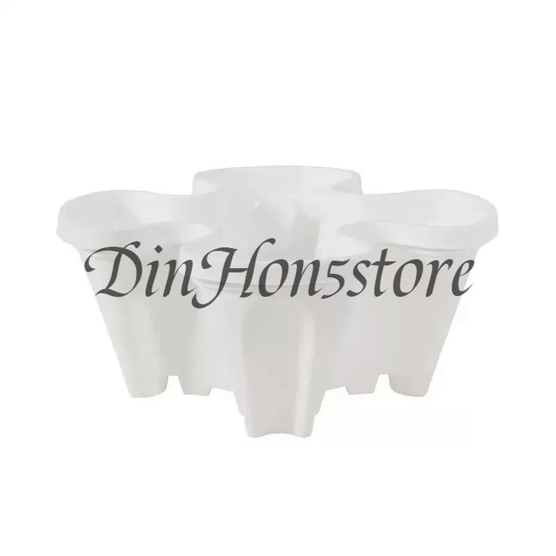three-dimensional four-petaled flower/strawberry/multi-layer superimposed cultivation/vegetable melon and fruit planting pot