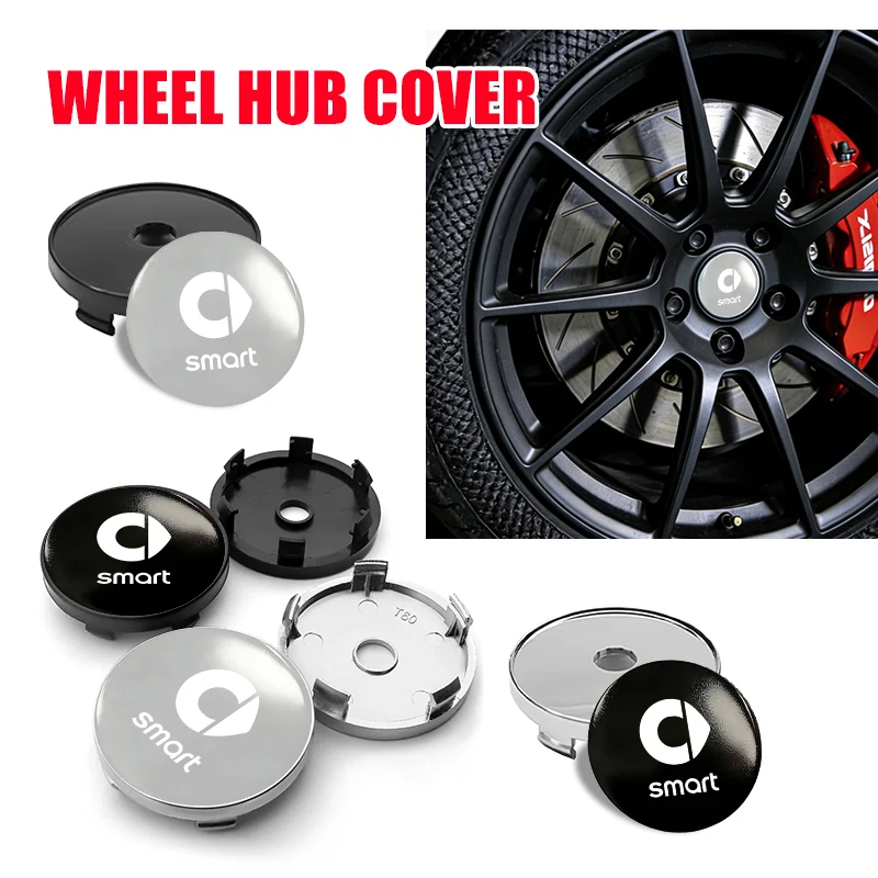 Emblema Decorativo para Tapacubos de Coche, Accesorios para Auto, Forjeremy, Escooter, Roadster, Prix, Fortwo, Forfour