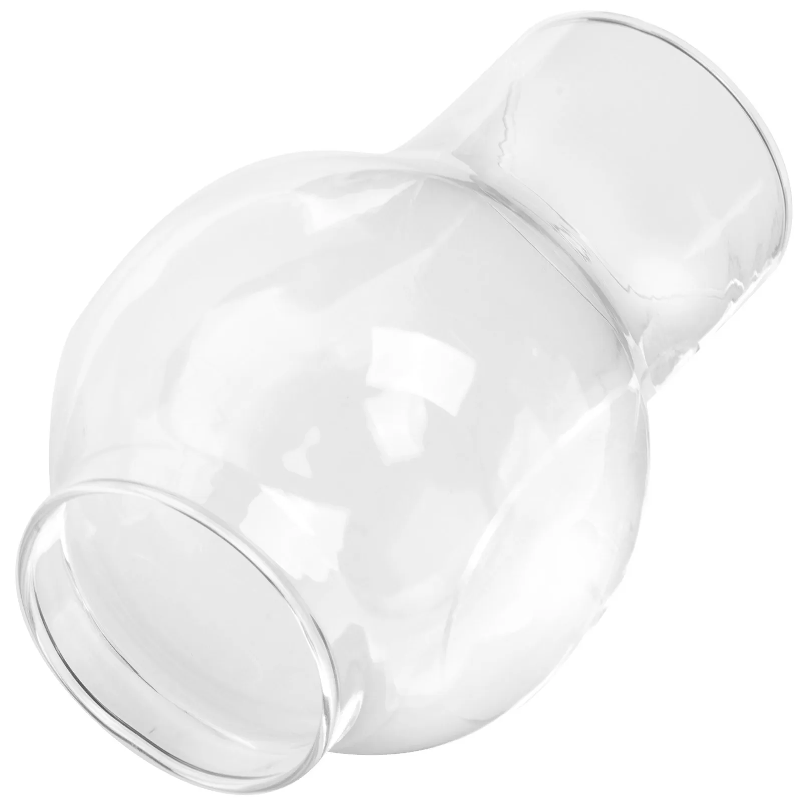 غطاء مصباح زجاجي شفاف بديل لغطاء فانوس مصباح الزيت غطاء خفيف حرفي زجاجي عتيق مصباح جداري رائع #5