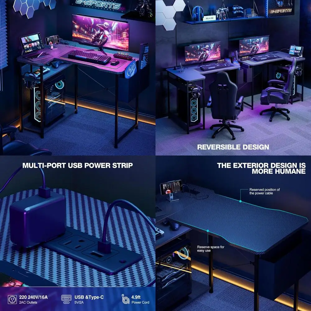 48 L-Shaped Gaming … - image