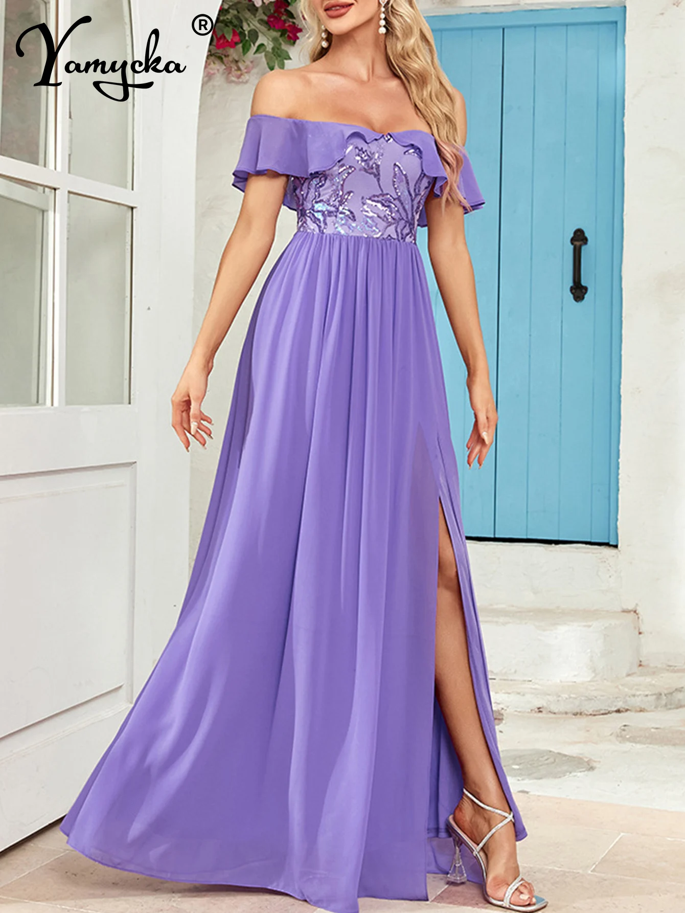 

Сексуальное свадебное платье с открытой спиной для гостей, женское летнее платье макси с блестками, женское элегантное роскошное вечернее длинное платье для выпускного вечера, платья