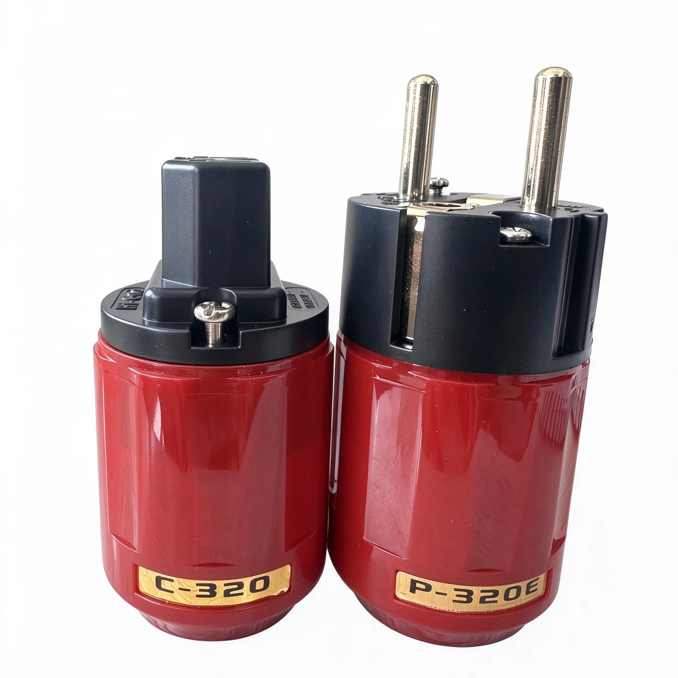 Oyaide HIFI P-320/C-320 miedź ue/usa Schuko zasilanie prądem zmiennym wtyczka Ver IEC złącze MATIHUR para — zdjęcie produktu 6