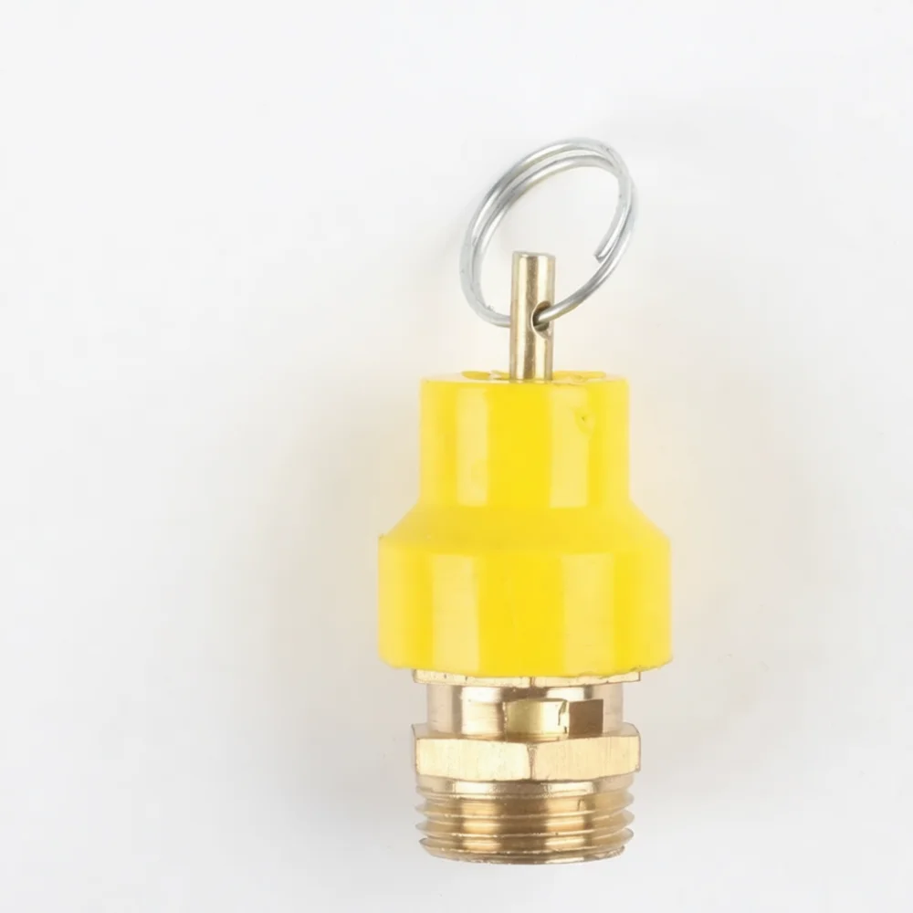 Durable Pressure Release Valve For Air Compressor Pneumatic Tank Safety Protection Spring Loaded Mechanism Industrial Valve Part