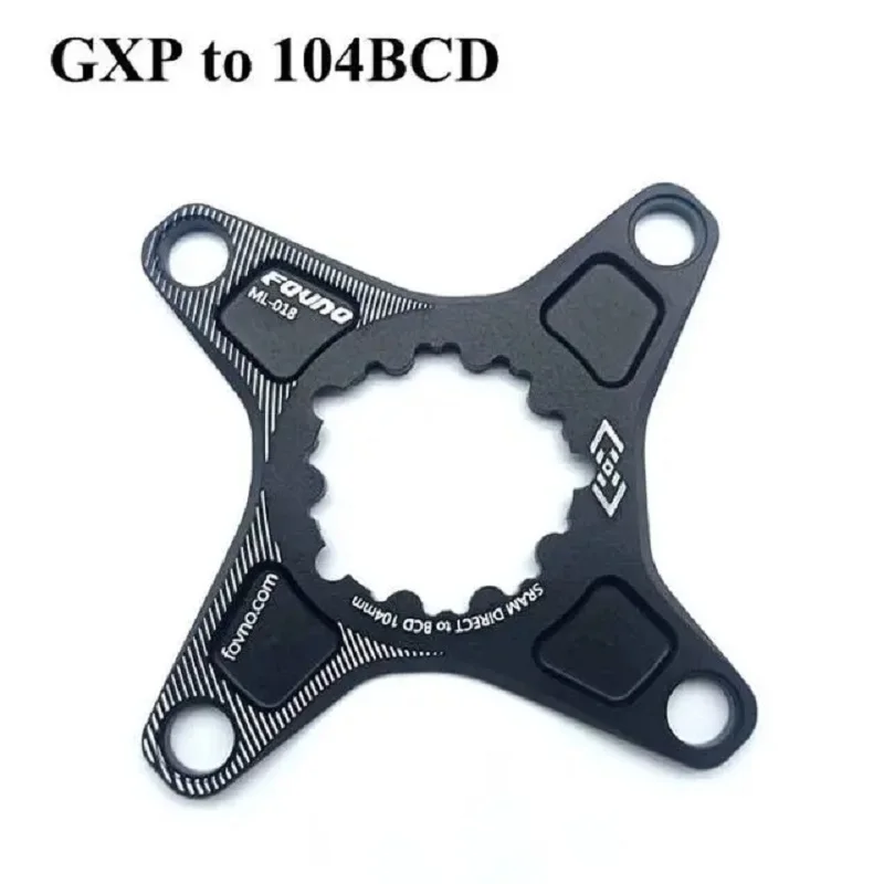 FOVNO Chainring Adapter For Spider To 104BCD 110BCD For Shiman Direct Mount Converter M6100 M7100 M8100 M9100 12S